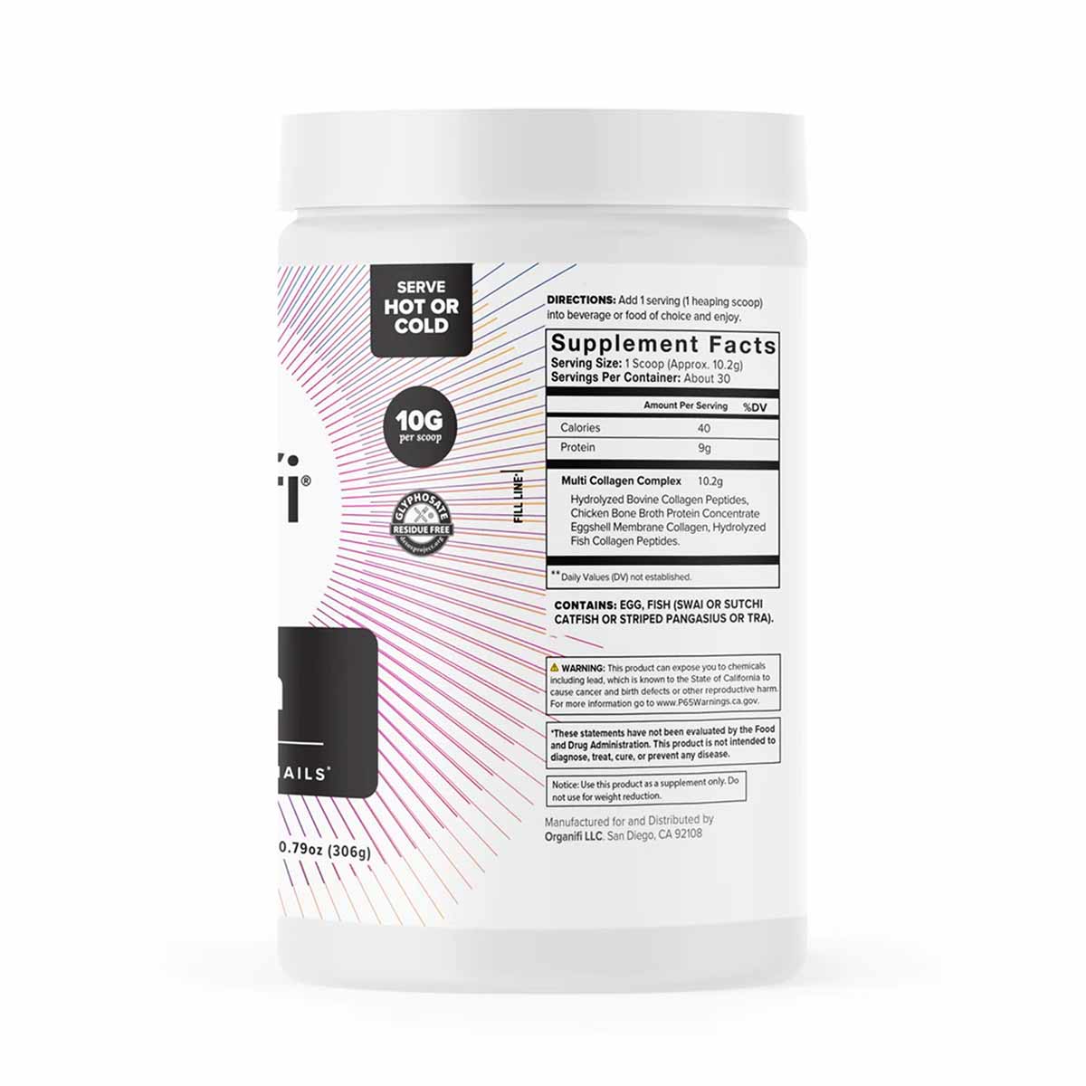 Collagen, 10.79 Oz, by Organifi