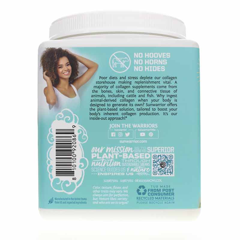 Collagen Building Protein Peptides, Coconut Matcha Latte, by Sunwarrior, image #3