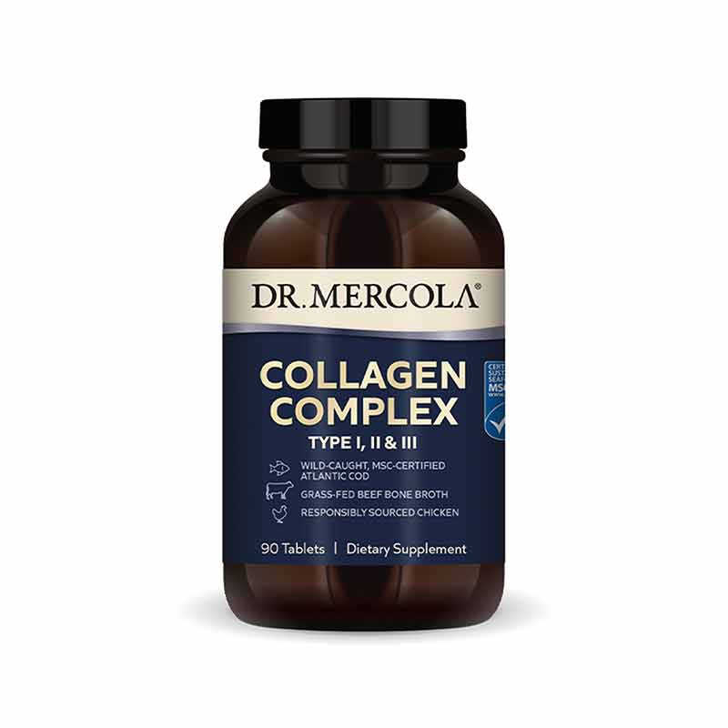 Collagen Complex, 90 Tablets, by Dr. Mercola
