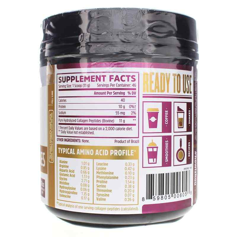 Collagen Peptides Powder, Unflavored, by Zhou Nutrition, image #2