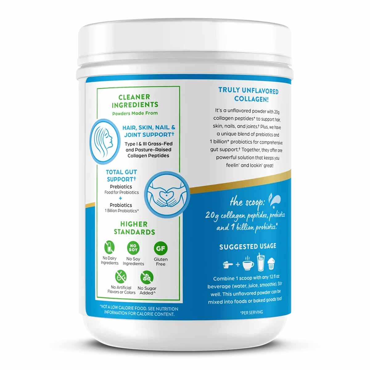 Collagen Peptides + Pre & Probiotics Powder, by Orgain