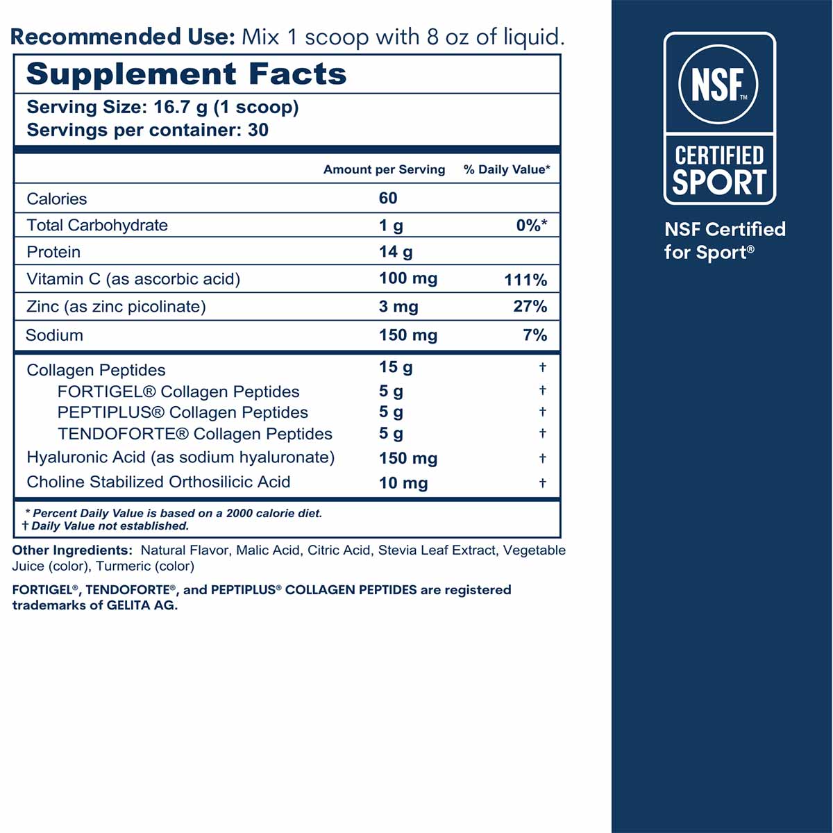 Collagen Peptides, by Core Med Science