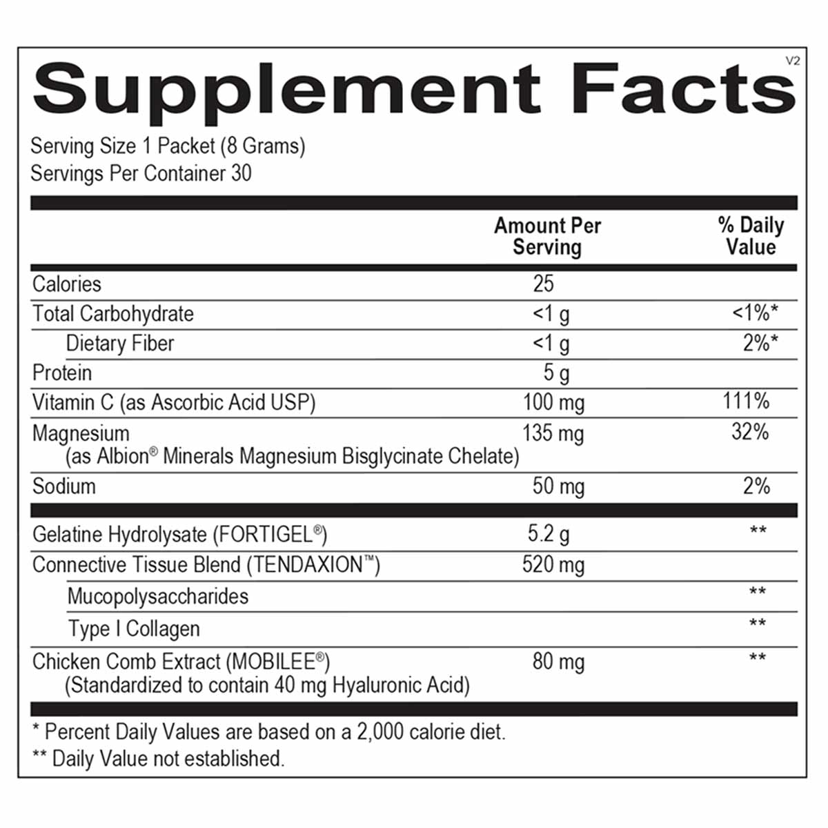 Collagen Powder Stick Packs, by Ortho Molecular