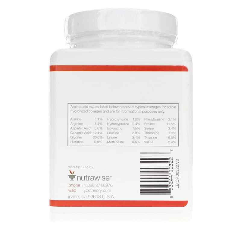 Collagen Powder Vanilla Flavor, 10 Oz, by Youtheory, image #3