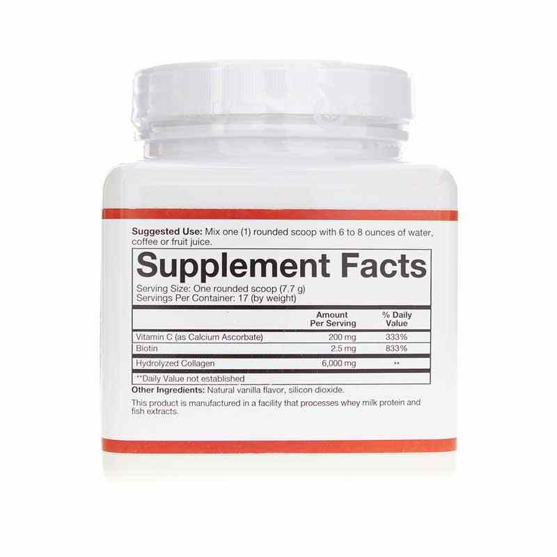 Collagen Powder Vanilla Flavor, 4.7 Oz, by Youtheory, image #2