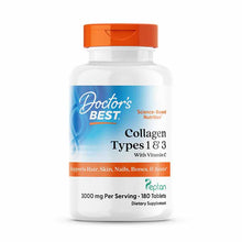 Collagen Types 1 & 3, 3000 Mg Per Serving, 180 Tablets, by Doctors Best