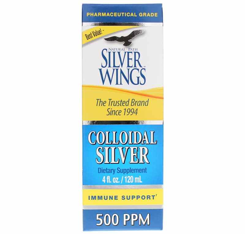 Colloidal Silver 500 PPM, by Natural Path Silver Wings