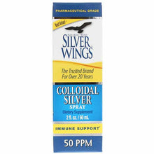Colloidal Silver Spray 50 PPM, by Natural Path Silver Wings