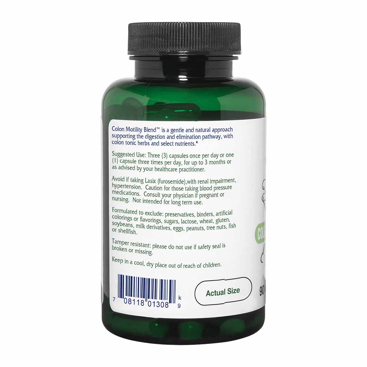 Colon Motility Blend, 90 Vegan Capsules, by Vitanica