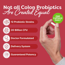 Colon Support Probiotic, 30 Capsules, by Probulin