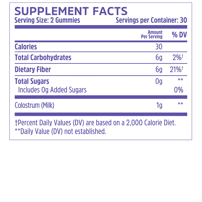 Colostrum Gummies, 60 Gummies, by Zhou Nutrition, image #3
