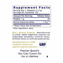 Colostrum-IgG Powder, by Premier Research Labs, image #4