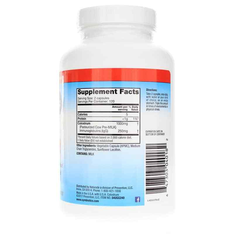 Colostrum Plus Capsules, 240 Veg Capsules, by Symbiotics, image #2