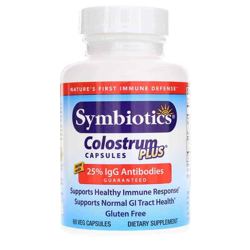 Colostrum Plus Capsules, 60 Veg Capsules, by Symbiotics