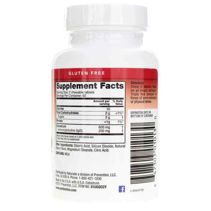 Colostrum Plus Chewables, Cherry, by Symbiotics, image #2