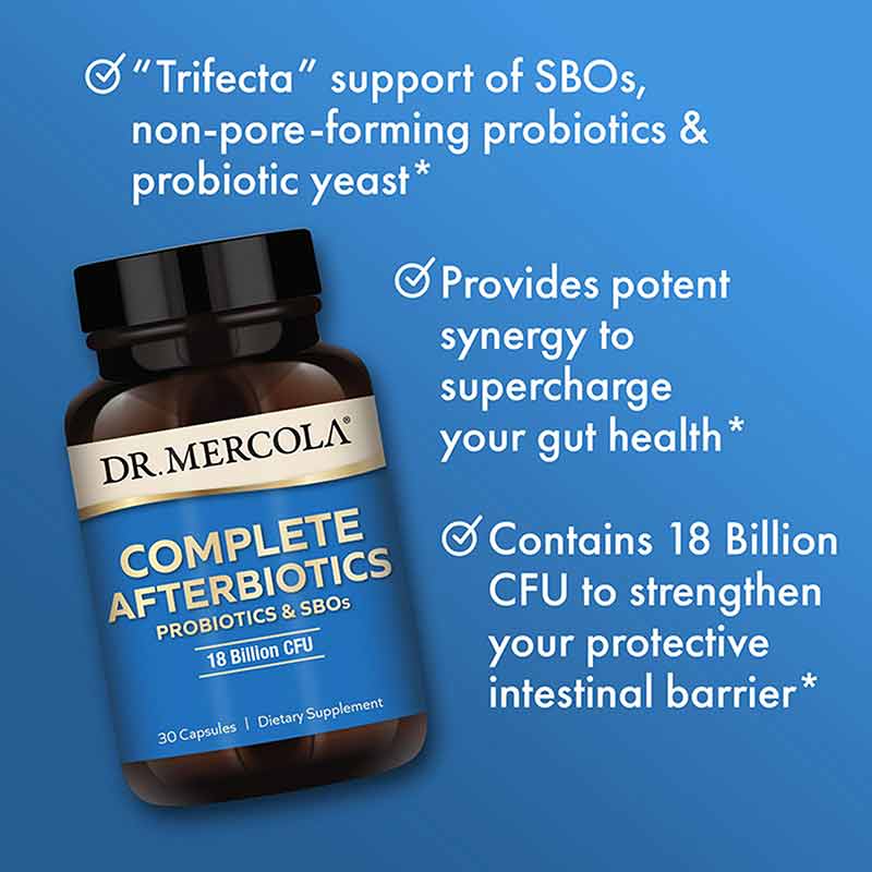 Complete Afterbiotics 18 Billion CFU, by Dr. Mercola, image #4
