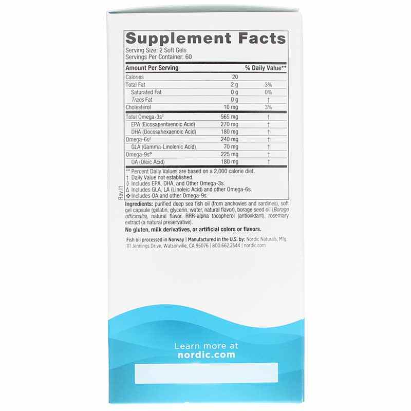 Complete Omega, 120 Softgels, by Nordic Naturals, image #2