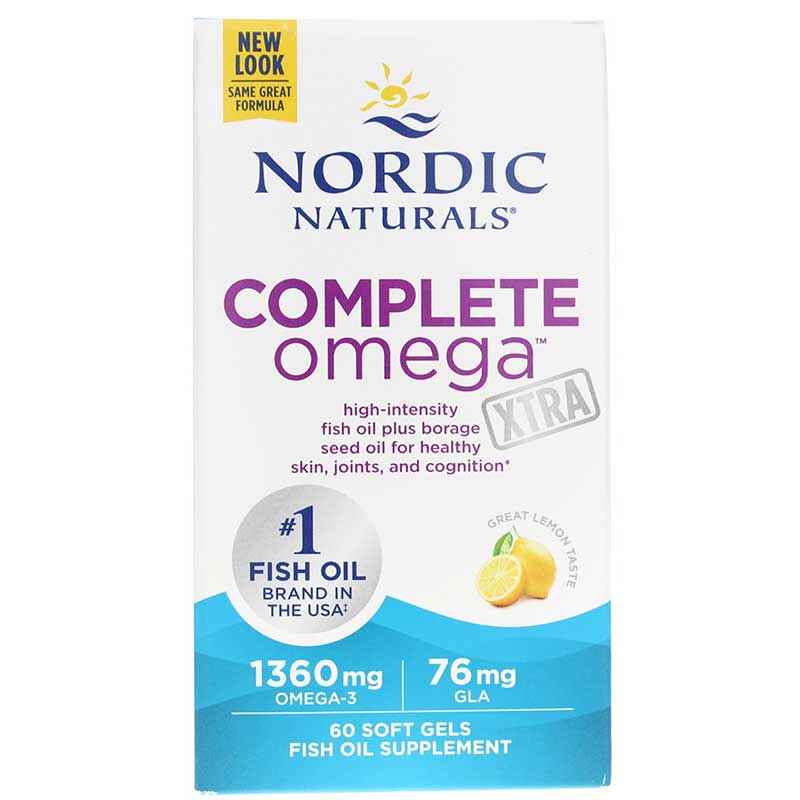 Complete Omega Xtra, by Nordic Naturals
