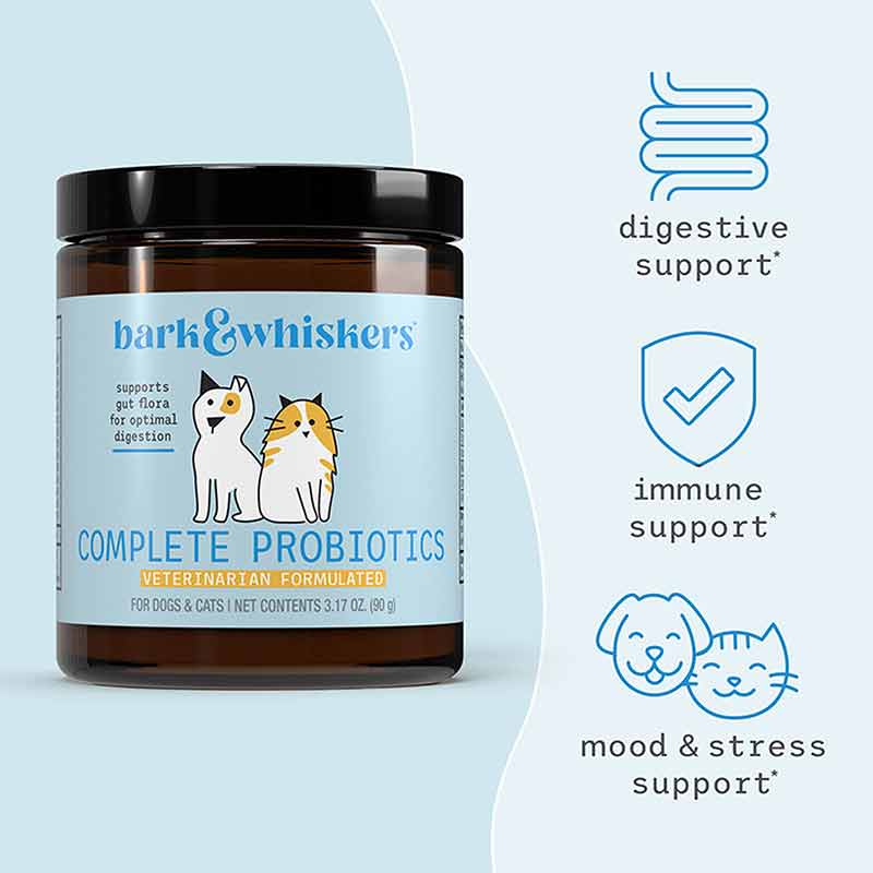 Complete Probiotics for Dogs & Cats, by Bark & Whiskers, image #3