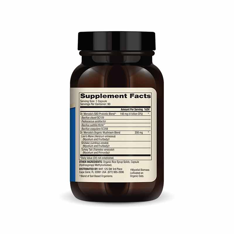 Complete Probiotics SBO 4 Billion CFU, 90 Capsules, by Dr. Mercola, image #2