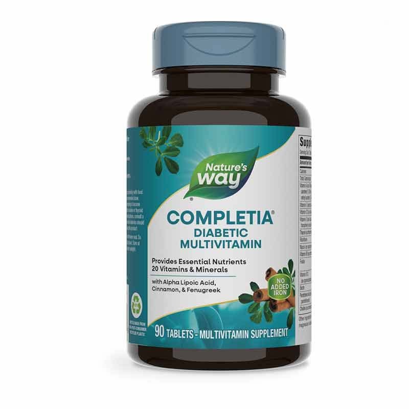 Completia Diabetic Multi-Vitamin, by Natures Way