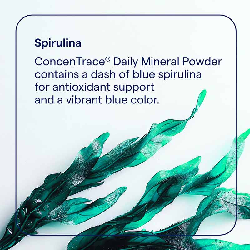 ConcenTrace Daily Mineral Powder, Blue Raspberry, 12 Oz, by Trace Minerals Research, image #5