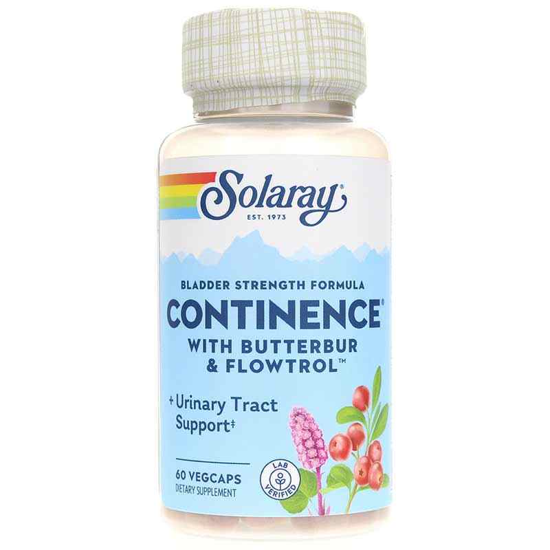 Continence with Butterbur & Flowtrol, Bladder Strength Formula, by Solaray