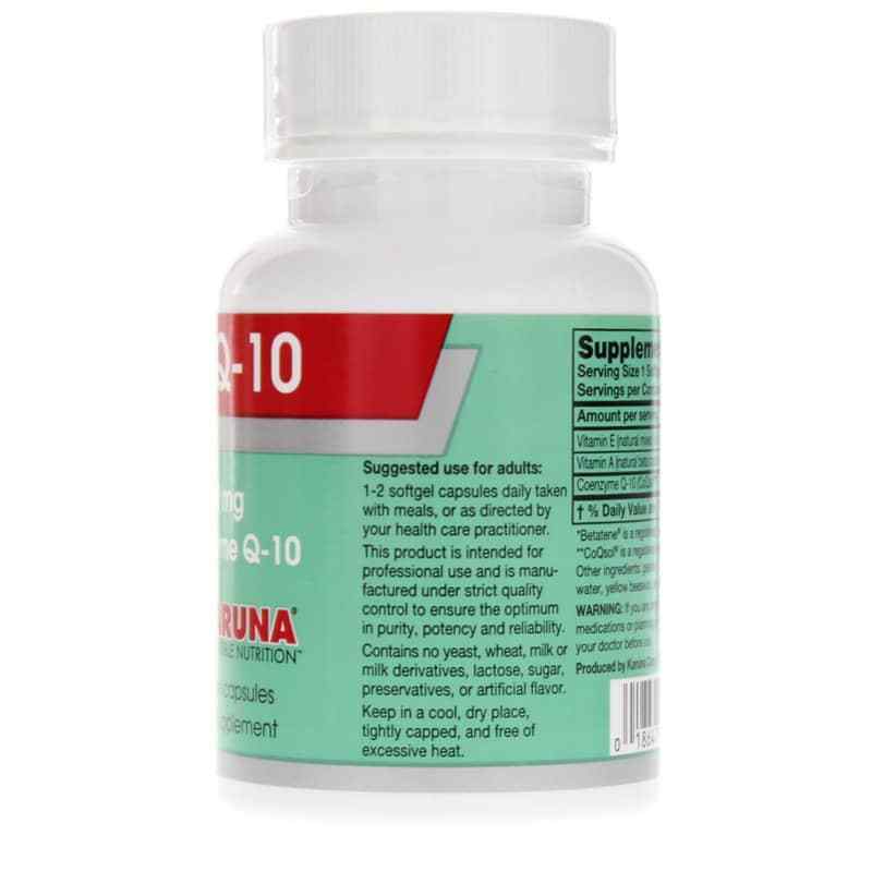 CoQ-10 100 Mg, 30 Softgels, by Karuna, image #2