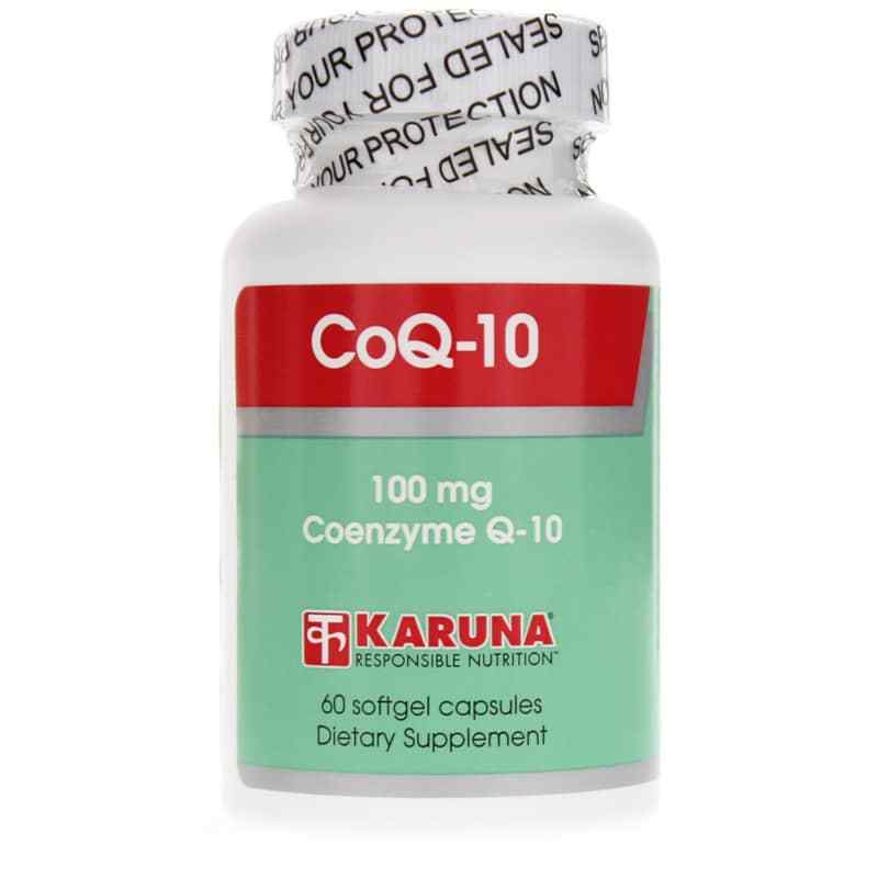 CoQ-10 100 Mg, 60 Softgels, by Karuna