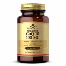 CoQ-10 100 Mg Megasorb, 60 Softgels, by Solgar