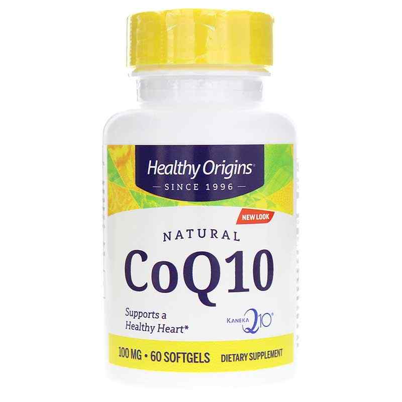 CoQ10 100 Mg, 60 Softgels, by Healthy Origins