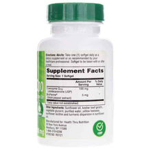 CoQ10 100 Mg with BioPerine, 120 Softgels, by Health Thru Nutrition, image #2