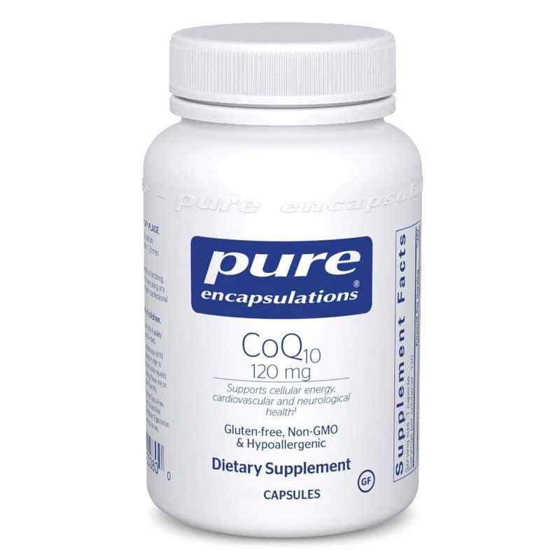 CoQ10 120 Mg, 30 Capsules, by Pure Encapsulations