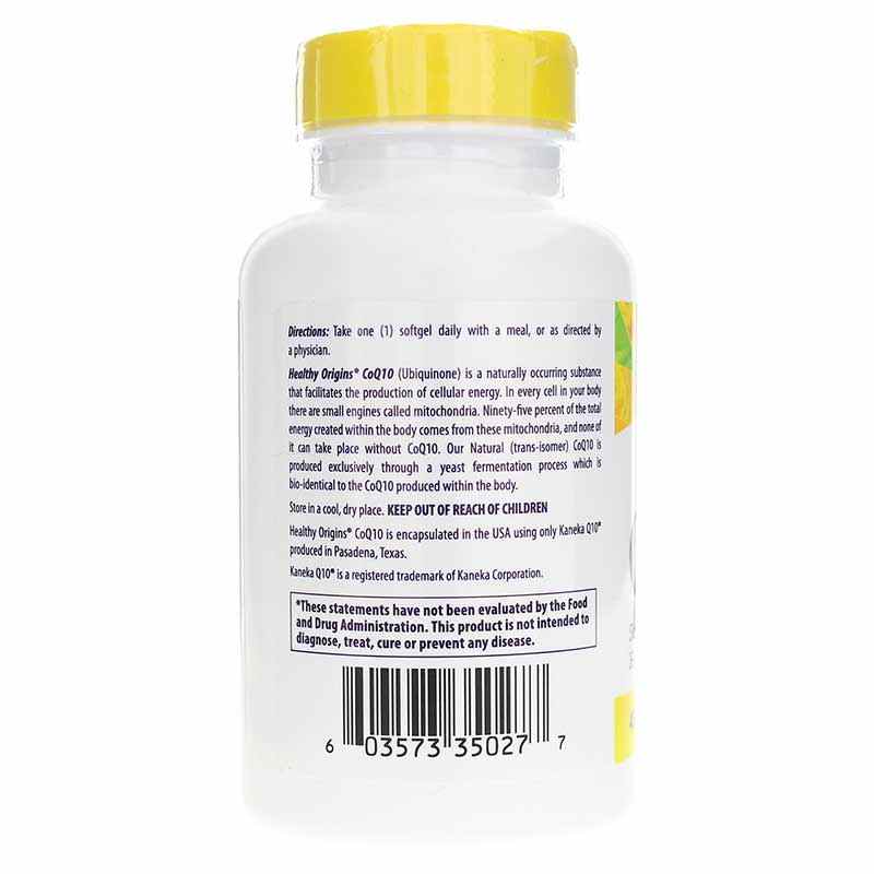 CoQ10 400 Mg, 60 Softgels, by Healthy Origins, image #3