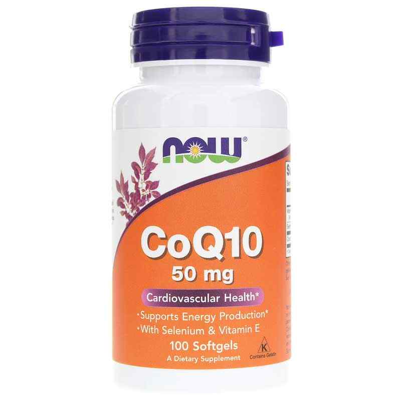 CoQ10 50 Mg, by NOW Foods