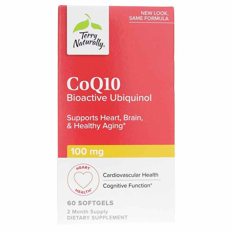 CoQ10 Bioactive Ubiquinol, by Terry Naturally