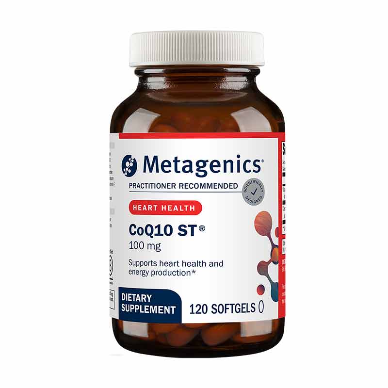 CoQ10 ST 100 mg, 120 Softgels, by Metagenics