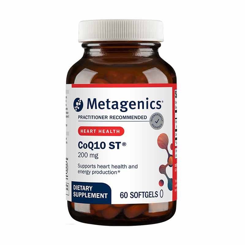 CoQ10 ST 200 mg, 60 Softgels, by Metagenics