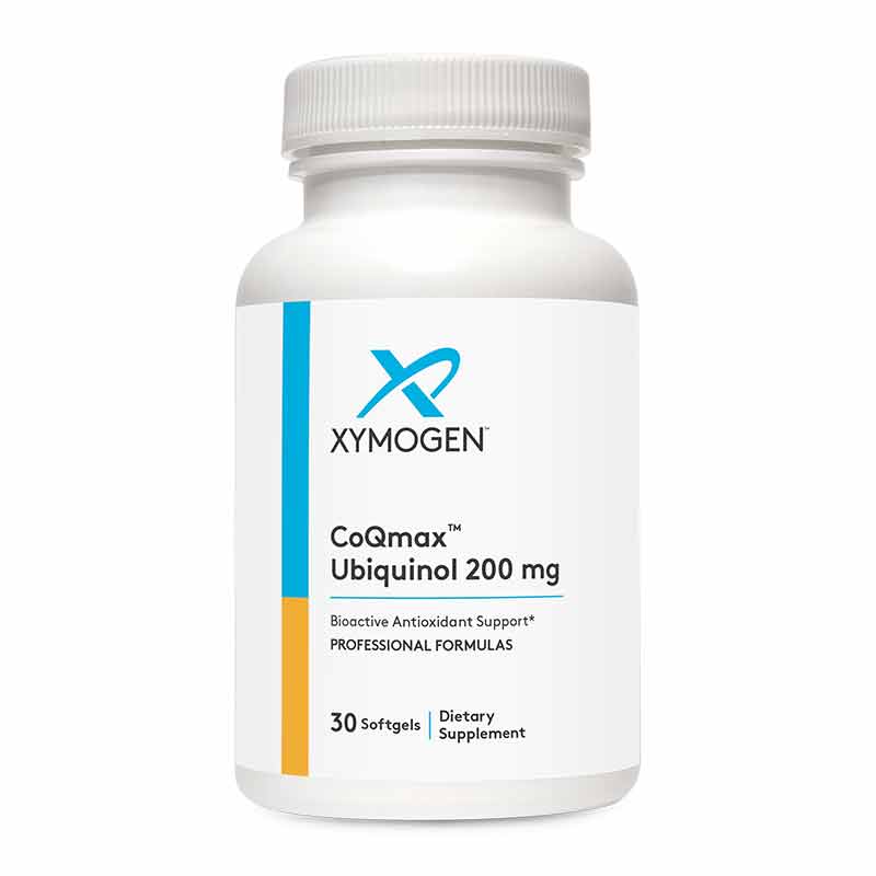 CoQmax Ubiquinol 200 Mg, by Xymogen