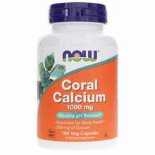 Coral Calcium 1000 Mg, 100 Veg Capsules, by NOW Foods