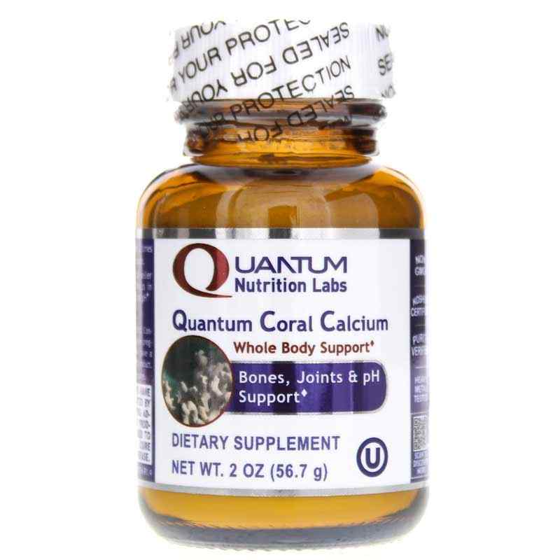 Coral Calcium Powder, 2 Oz, by Quantum Nutrition Labs
