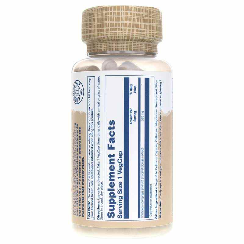 Cordyceps 520 Mg, by Solaray, image #3