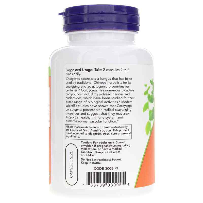Cordyceps 750 Mg, by NOW Foods, image #3