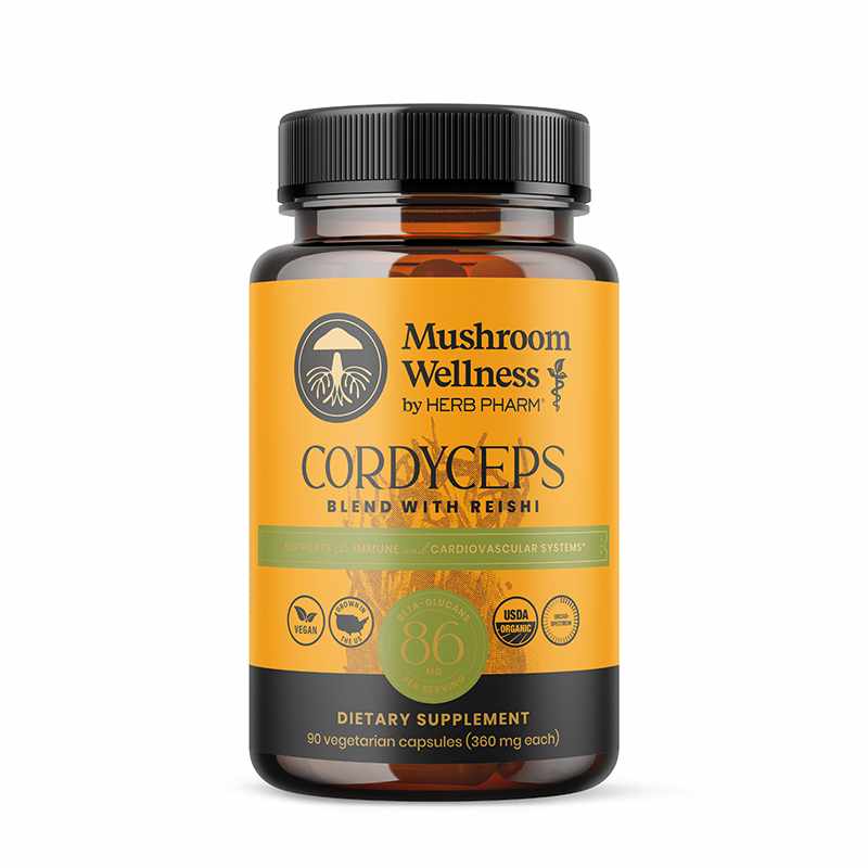 Cordyceps Blend with Reishi, by Herb Pharm