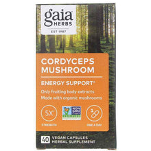 Cordyceps Mushroom Energy Support, by Gaia Herbs