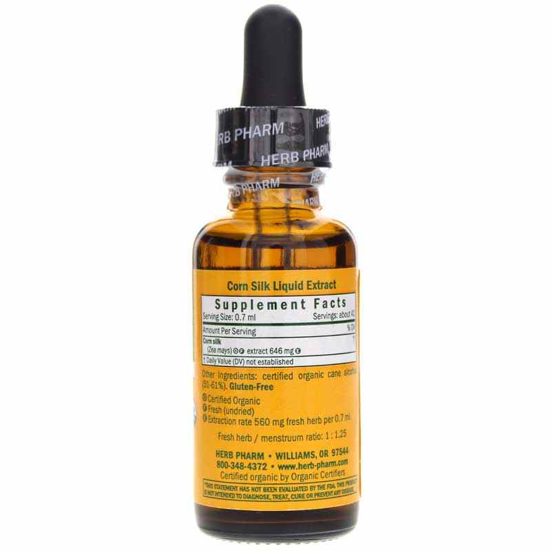 Corn Silk Extract, 1 Oz, by Herb Pharm, image #2