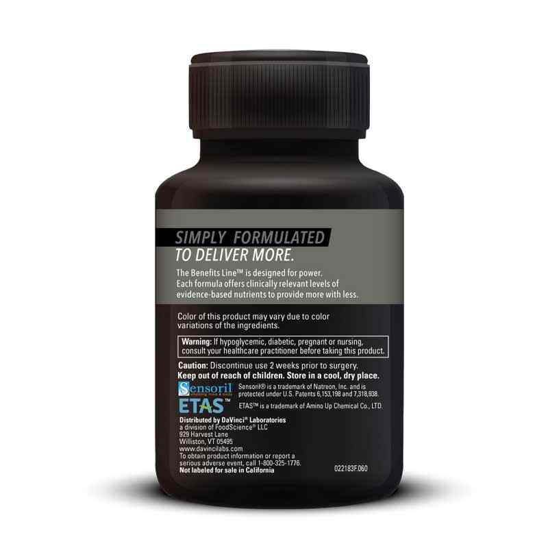 Cortisol Benefits, by DaVinci Labs, image #3