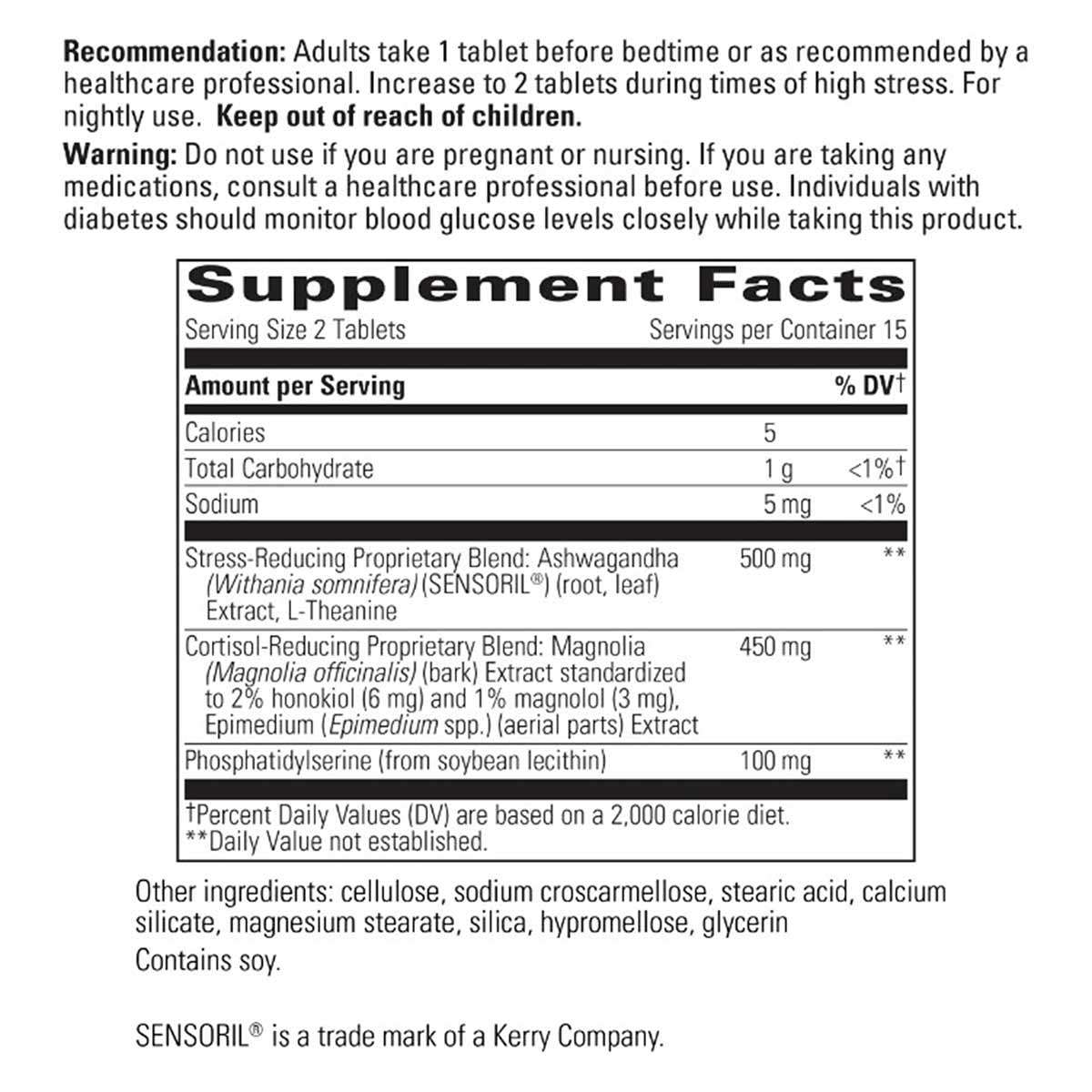 Cortisol Manager, by Integrative Therapeutics