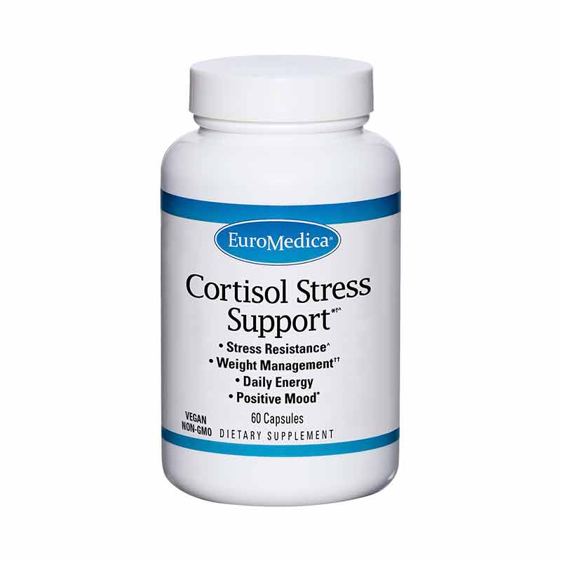 Cortisol Stress Support, 60 Capsules, by EuroMedica