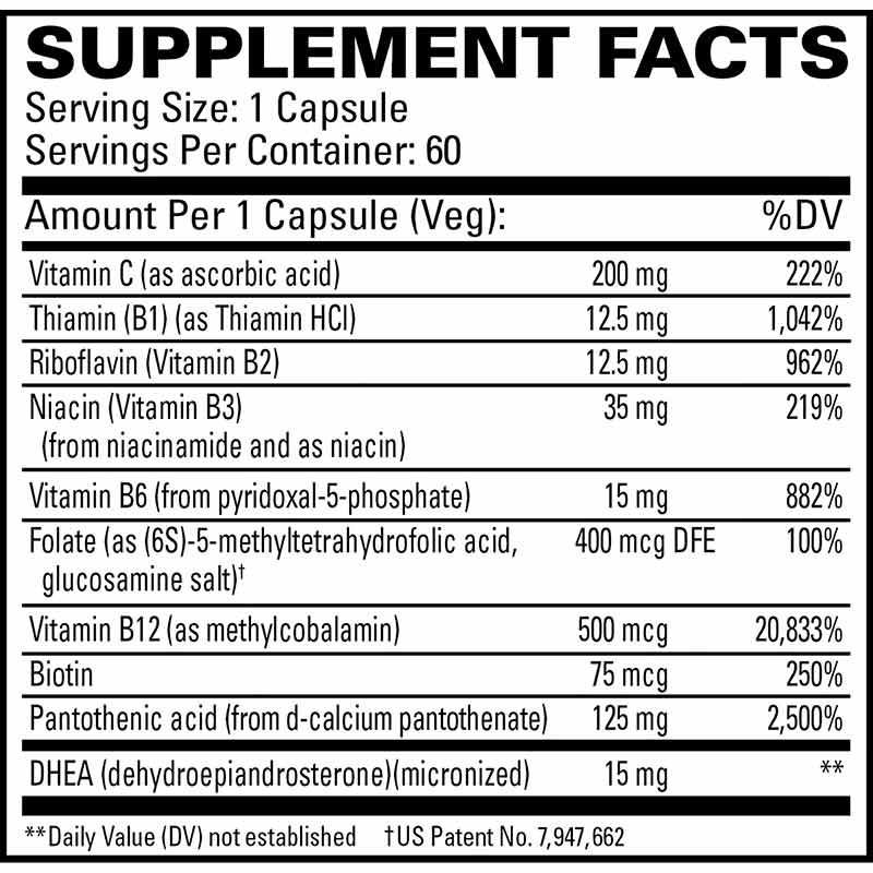 Cortisol Stress Support, 60 Capsules, by EuroMedica, image #3